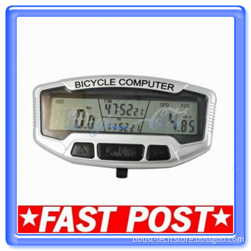 Boust Blue LCD Bicycle Bike Computer Odometer Speedometer (BST-AHX)